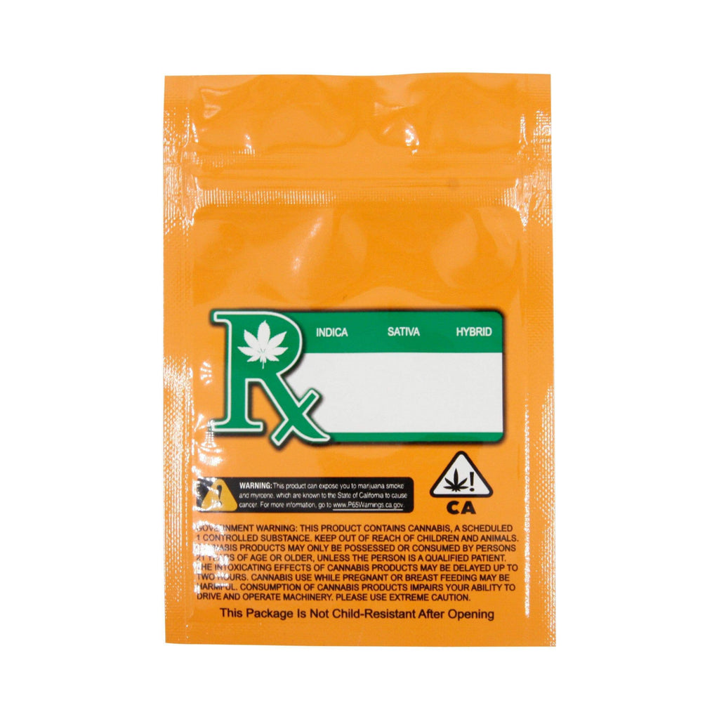 Smell Proof Bag (1 gram) Orange
