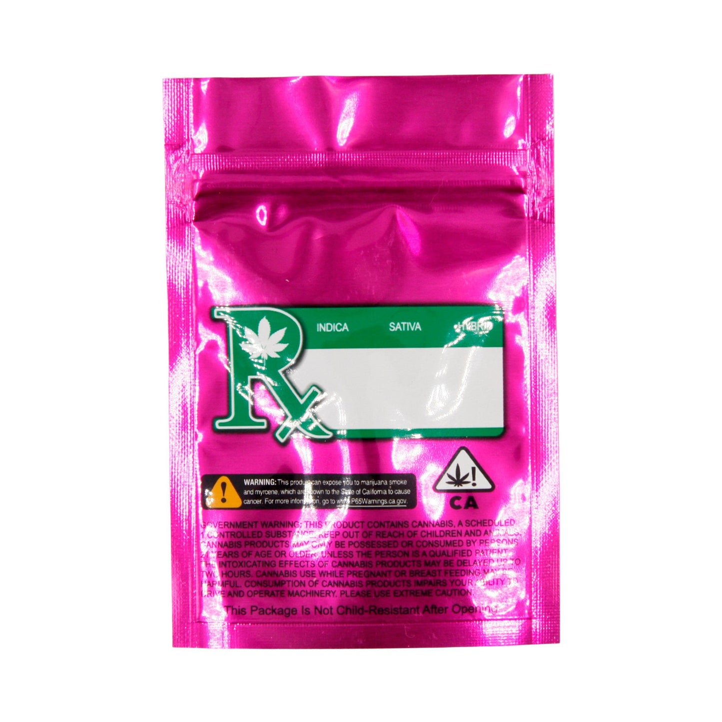 Smell Proof Bag (1 gram) Pink