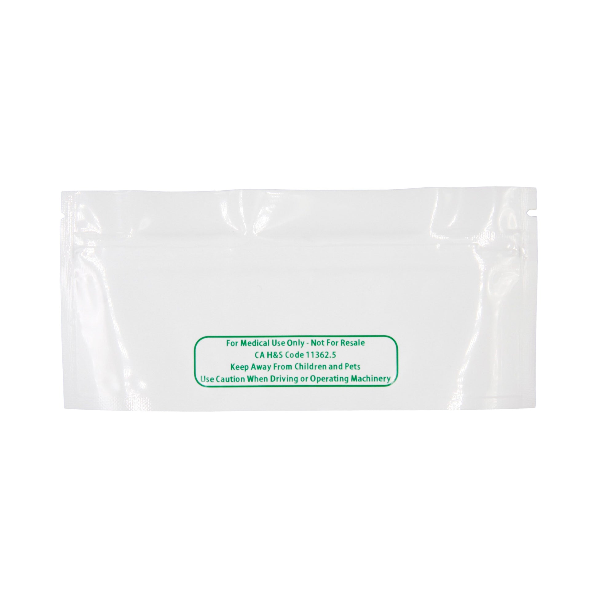 Smell Proof Bag (Pre-Roll) White
