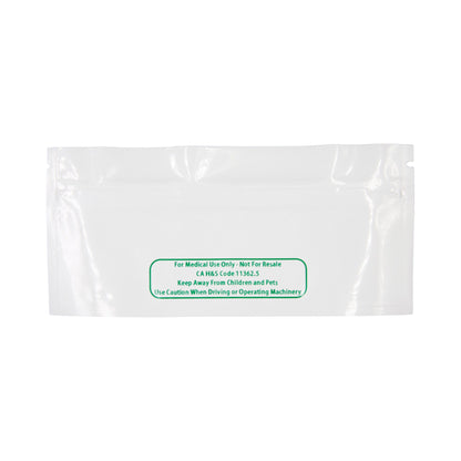 Smell Proof Bag (Pre-Roll) White