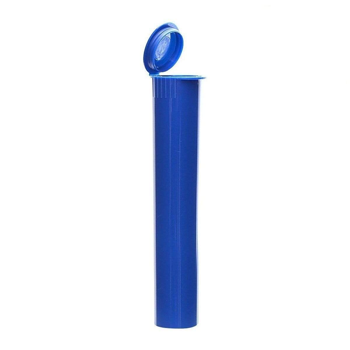 Squeeze Top Child-Resistant 116mm Pre-Roll Tube Blue