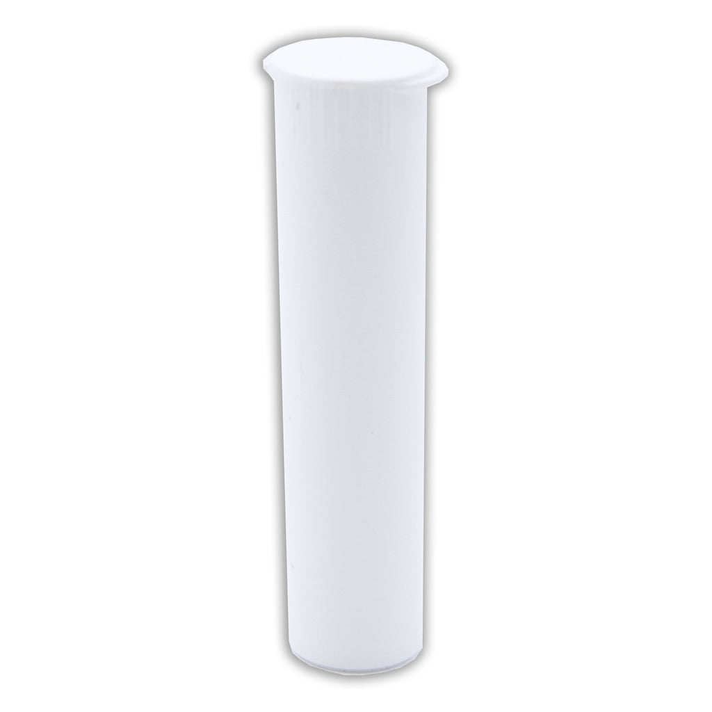 Squeeze Top Child-Resistant 78mm J-Tube White