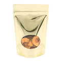 Stand Up Zipper Bag with Clear Oval Window - Metalized (1 Ounce)