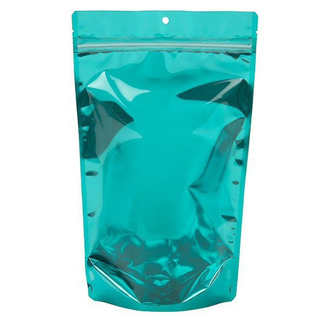 Stand Up Zipper Bag (1 Ounce +) Teal