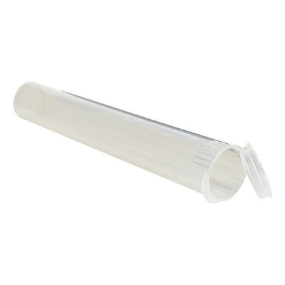 Translucent Squeeze Top Child-Resistant 116mm Pre-Roll Tube