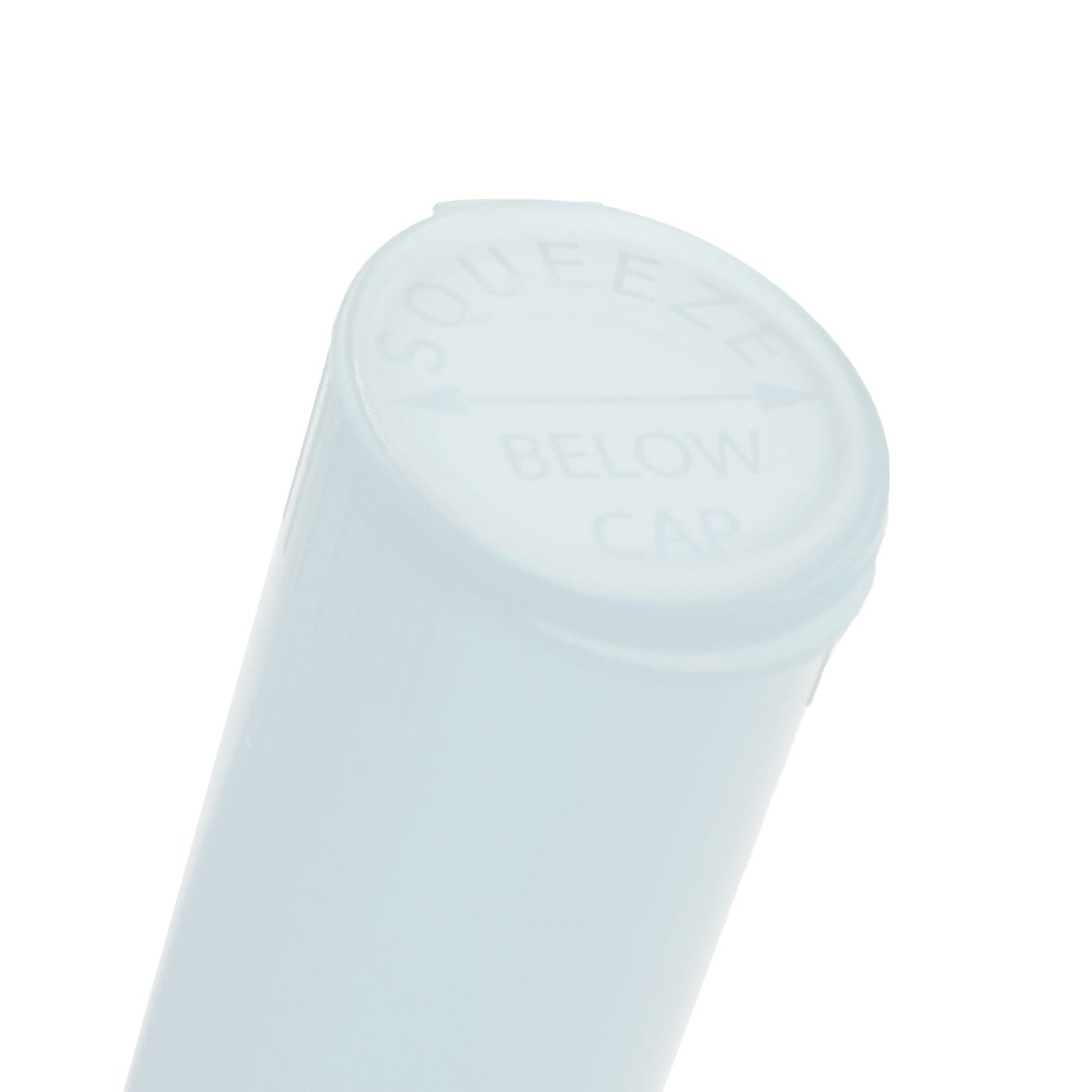 Translucent Squeeze Top Child-Resistant 78mm Pre-Roll Tube