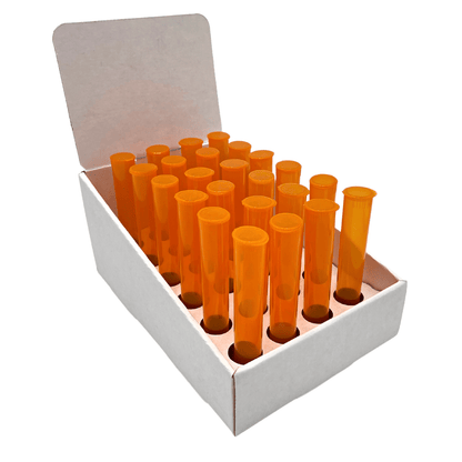 White Pop Counter Display - Large (Fits 24 Pre-Roll Tubes)
